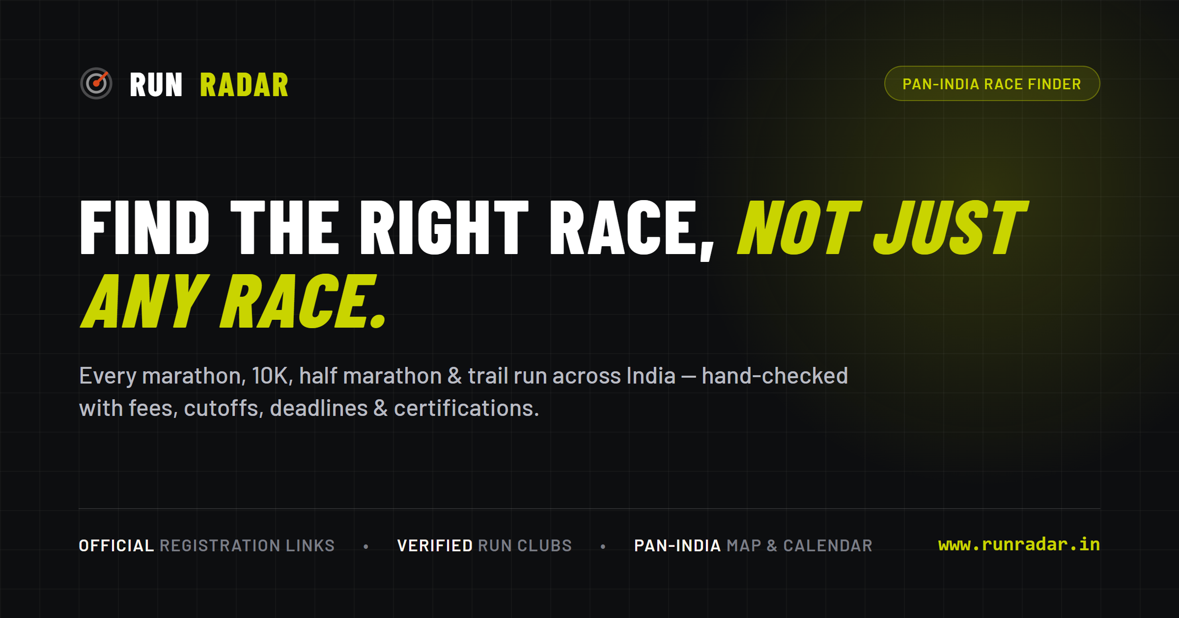 Running races in Delhi NCR | RunRadar